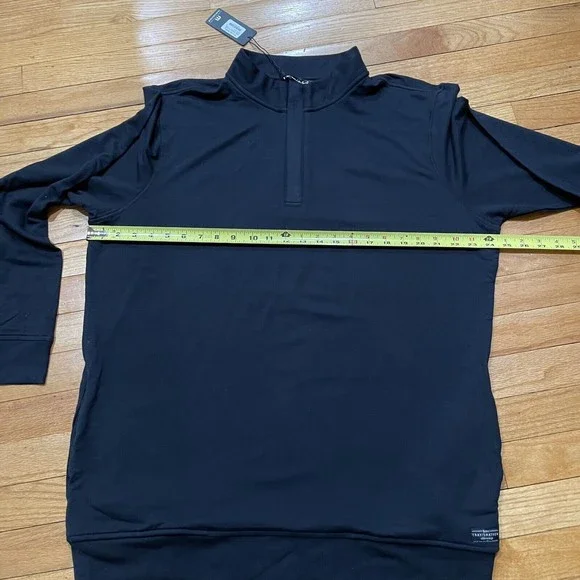 Travis Mathew Mens Newport 1/4 Zip Fleece Pullover Sweater Size XL NEW WITH TAGS - Picture 6 of 11